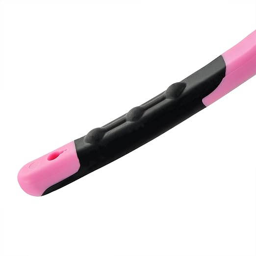 MAXMAN Brass Wire Brush Set 3-Pack, Brass Brushes for Cleaning Metal, Small Cleaning Brushes for Tight Spaces, Metal Brush, 7" Detail Deep Clean Scrub Brush, Pink