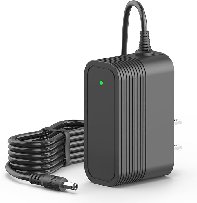 36V Charger for 29.6V Battery Cordless Vacuum Cleaner Replacement for Coovy SU7, Linkifly XT1 29.6V Lithium Ion Battery Cordless Stick Vacuum Cleaner Charger Adapter