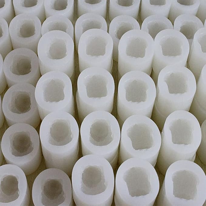 Soap Mold Silicone Soap Molds for Soap Making Craft DIY Handmade Chocolate Candy Cake Mold Oval Flower (14449)