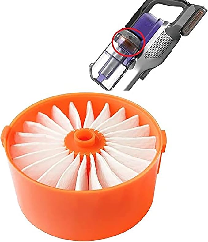 4 Pack Filter Element for BLACK+DECKER POWERSERIES Cordless Stick Vacuum Cleaner BSV2020G, BSV2020P # N665227, Compatible with Craftsman Filters, #N858184