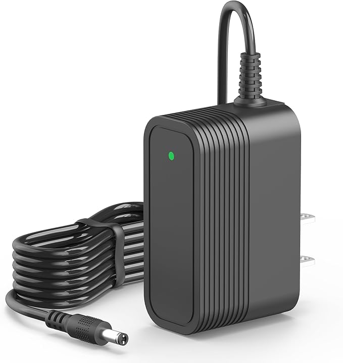 36V Charger for Cordless Vacuum Cleaner Replacement for ElecKeys K10 and UOTKD P11 29.6V Lithium Ion Battery Cordless Stick Vacuum Cleaner Charger Adapter