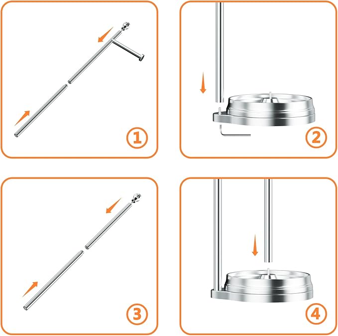 KASUNTO Toilet Paper Holder for Bathroom, Heavy Weighted Metal Free Standing Toilet Paper Holder Stand with Crystal Ball, Toilet Paper Roll Stand for Bathroom Accessories