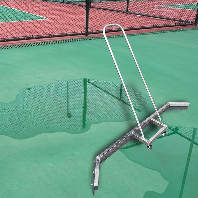 Vaolvpant Port Tennis Court Squeegee Rain Shuttle for Sports Court Water Wiper Device Water Remover Stadium Dust Collector Wiper