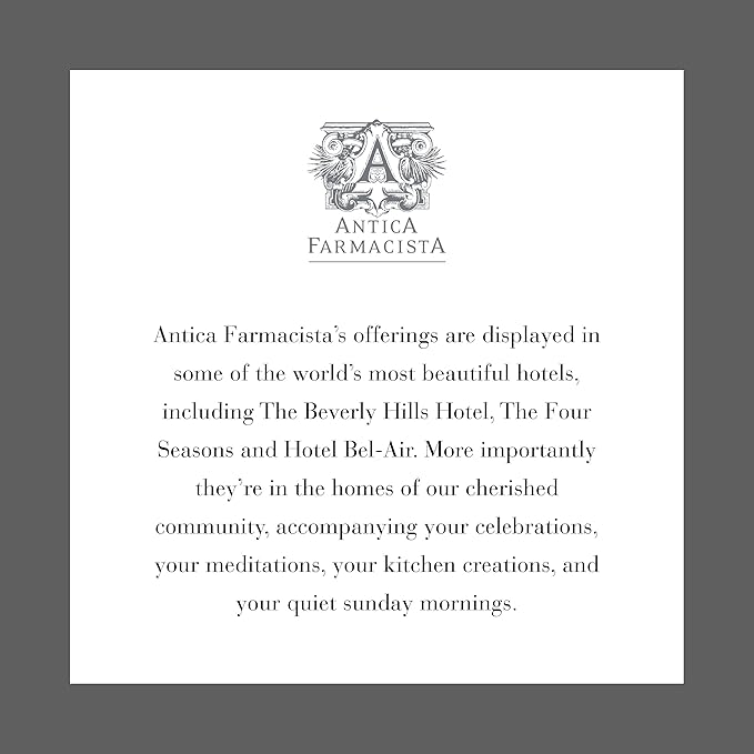 Antica Farmacista Home Ambiance Diffuser - Long-Lasting Reed Scent Diffuser - Luxury Room Freshener Gift - Tarmac, 10.8 fl oz