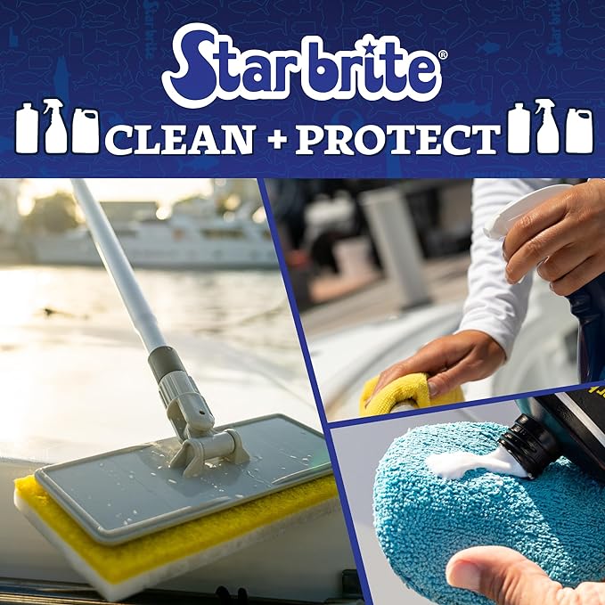 STAR BRITE Super Orange All-Purpose Citrus Cleaner Degreaser - Remove Dirt, Grime, Grease, Smudges, Oil & Gummy Residue - Biodegradable