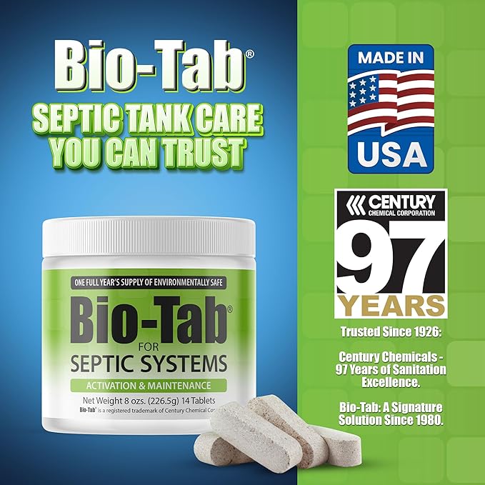 for Septic Systems 8 oz (226.5g) 14 Tablets
