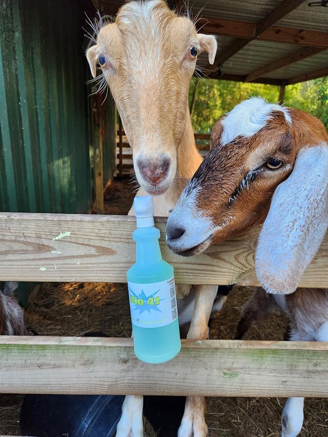 Bio 41 Odor Eliminator, Molecular Technology Since 2005 - Commercial, Industrial, Strong Pet & Urine Odor Remover, Trash Can Deodorizer - 32 Ounce