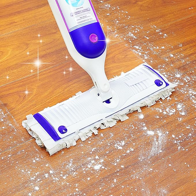 20 Count Power Mop Pads Compatible with Swiffer Power Mop, Disposable Power Mop Refills, PowerMop Wood Mopping Pad Refills for Floor Cleaning