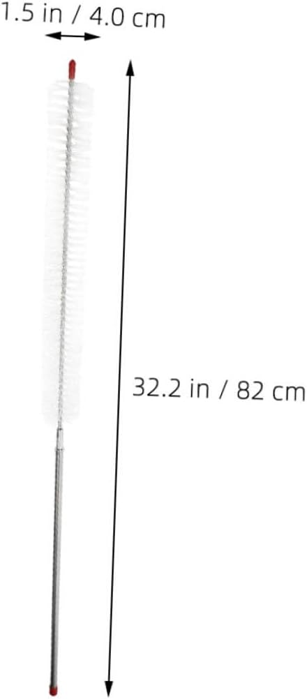 ULTECHNOVO 2Pcs Stainless Steel Washing Machine Cleaner Brush with Long Handle for Deep Cleaning Appliances Dryer Lint Brush for Efficient Vent and Refrigerator Maintenance