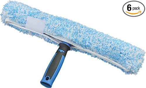UNGER Professional Window Squeegee, 14" | Performance Grip | Pack of 6