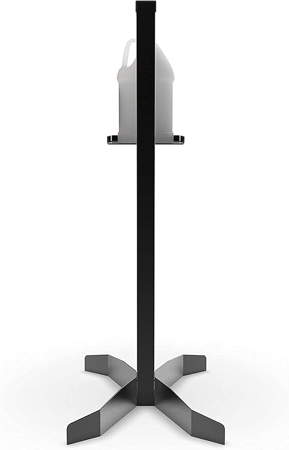 Foot Operated Hand Sanitizer Stand, Freestanding Fully Adjustable Hand Sanitizing Station for Commercial and Industrial Use