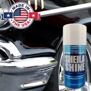 Sheila Shine Bundle: Stainless Steel Cleaner and Polish 10 oz 2 Pack with Microfiber Cleaning Cloth