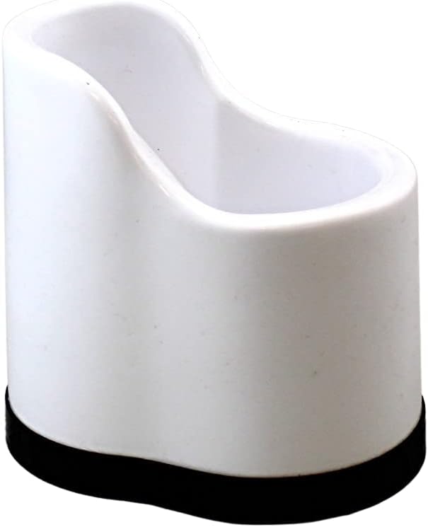 Toilet Bowl Brush Set with Rim Cleaner and Holder – Bathroom Cleaning Brush with Under-Rim Scrubber and Stable Storage Caddy