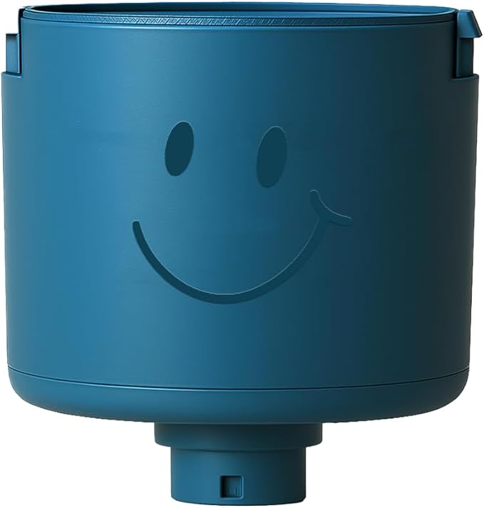 Happy Toilet Cleaner Deuce - Compatible with Kohler Toilets & Canister Flushing Systems - Automatic Toilet Bowl Cleaner Toilet Tablet Holder Toilet Cleaning System for Auto Filter Self Cleaning Flush