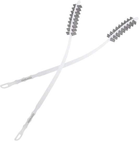 PartyKindom 2pcs Drum Washing Machine Cleaning Brush Flexible Dryer Vent Cleaner Tool for Deep Cleaning Inner Walls Crevices Material Easy to Store Compact Design