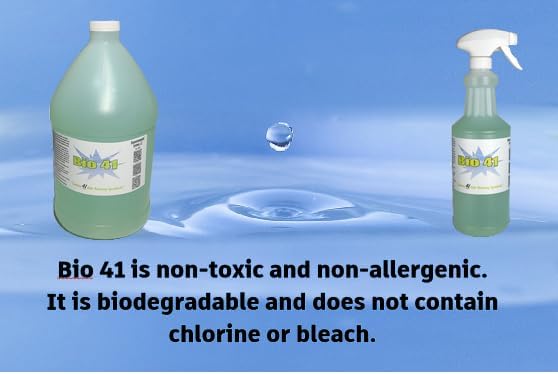 Bio 41 Odor Eliminator - Commercial Strength Odor Eliminator - Neutralizer - Deodorizer - Smell Remover - One Gallon