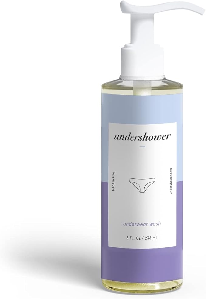 Underwear detergent designed to wash your underwear by hand in the shower or sink. Removes bad odors and blood stains. Good for 75 to 150 washes. Biodegradable. Never tested on animals. With enzymes.