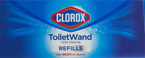 CLOROX ToiletWand Toilet Cleaner Refills, Toilet brush, Original, 20 Count (Pack of 4)