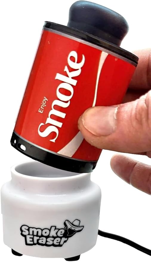 SmokeEraser + Dock | Combo Outlasts All as Dock Reverses Clogs & Increases Lifespans |Whether For You or a Smoke Buddy, All Nearby Benefit Too