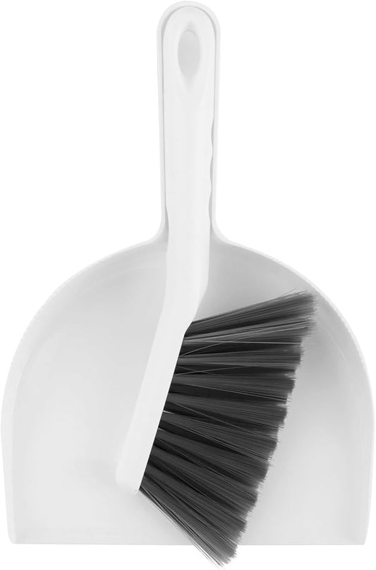 ZHAYAO Small Broom and Dustpan Set, Dustpan and Brush Set, Small Brush and Dustpan Set, Mini Handheld Dustpan and Brushes Combo for Home, Desktop, Kitchen, pet