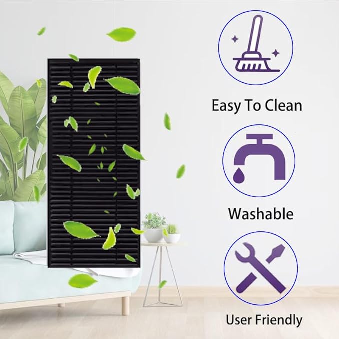 Accessories Kit Compatible with ECOVACS DEEBOT X8 PRO OMNI Robot Vacuum Cleaner,Replacement Parts Include 1 Brush Roller,2 Roller Mop Pads,4 Filters,4 Side Brush and 4 Dust Bag (X8 Pro Omni Set)