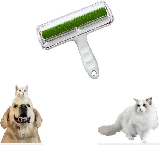 BITACS Reuseable Hair Remover - Pet Hair Roller for Cat, Dog，Couch, Furniture, Carpet and Bedding, Portable Lint Rollers - Perfect Cat Dog Fur Remover Tool (Color : Green)
