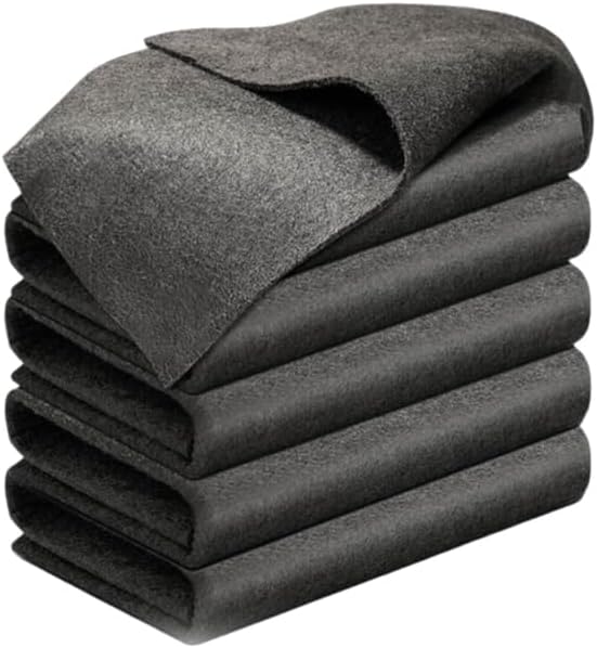 Fliwos Thickened Magic Cleaning Cloth, 2026 New Reusable Glass Wiping Cloths, Streak Free Cleaning Cloths, Multipurpose Microfiber Cleaning Rags Towels for Kitchen, Window and Car Glass (5, 8×12 in)