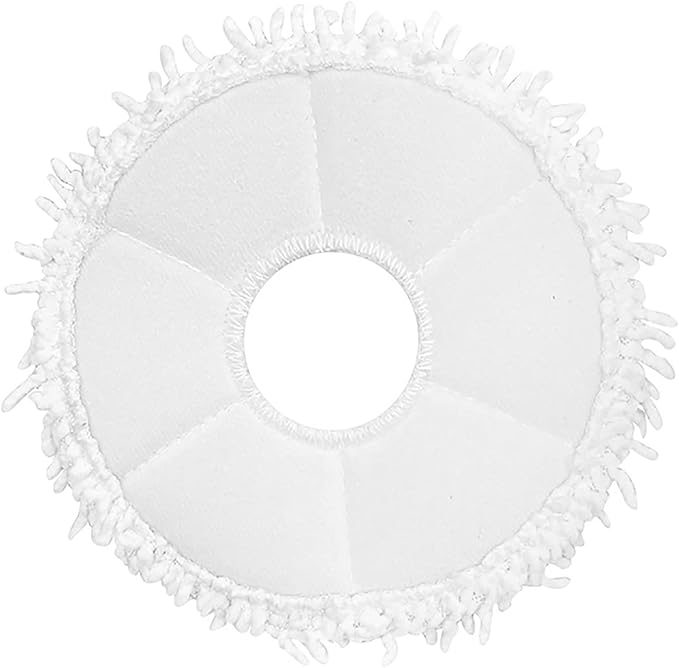 10 Pack Mop Pads Kits Accessories Replacement Compatible for ECOVACS DEEBOT X1 Omni / X1 TURBO Robot Vacuum Mopping Cloth Pads Replacement Parts