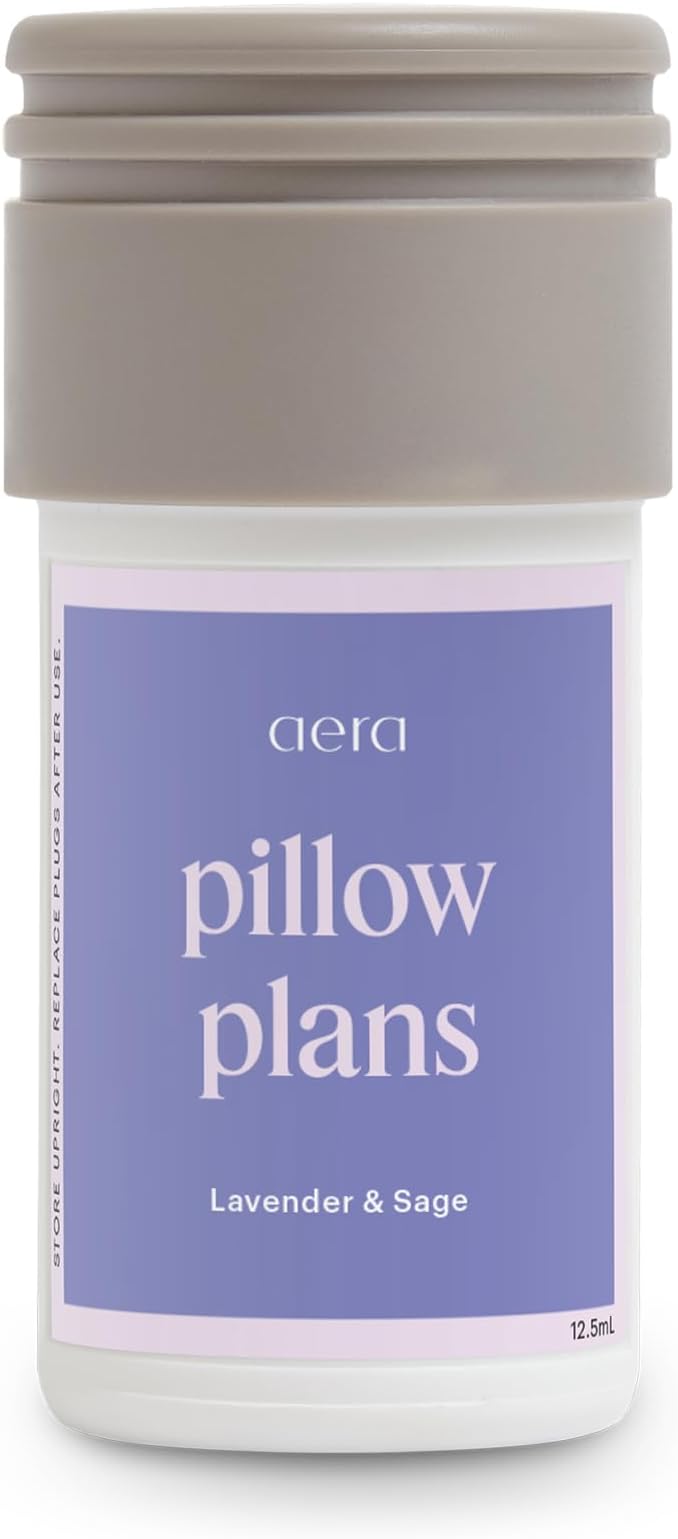 Aera Mini Pillow Plans - Essential Oil for Home – Soothing MoodBoost Fragrance - Notes of Lavender and Sage - Scent Refill - Capsule Size Works with Mini Diffuser