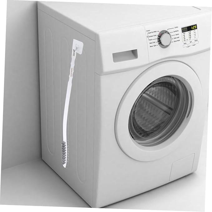 PartyKindom 2pcs Drum Washing Machine Cleaning Brush Flexible Dryer Vent Cleaner Tool for Deep Cleaning Inner Walls Crevices Material Easy to Store Compact Design