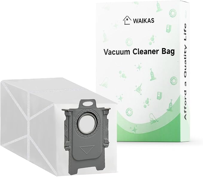 20 Pack Qrevo Dust Bags for Roborock Qrevo Series QV 35A, Qrevo S5V, Saros10r, Qrevo S, Qrevo Edge S5A, Qrevo 2R3W, S8 Max Ultra, S8 MaxV Ultra, Qrevo Curv S5X, Qrevo Master/Slim Robot Vacuum Cleaner