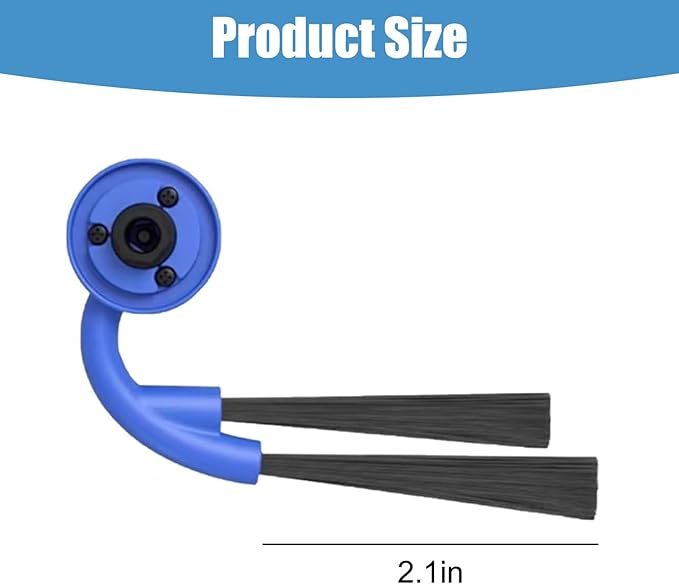10 Pcs Side Brush Fit for Ecovacs Deebot X9 Pro Omni/X9 Pro Robot Vacuum Cleaner, for Omni Series Corner Edge Cleaning Accessories