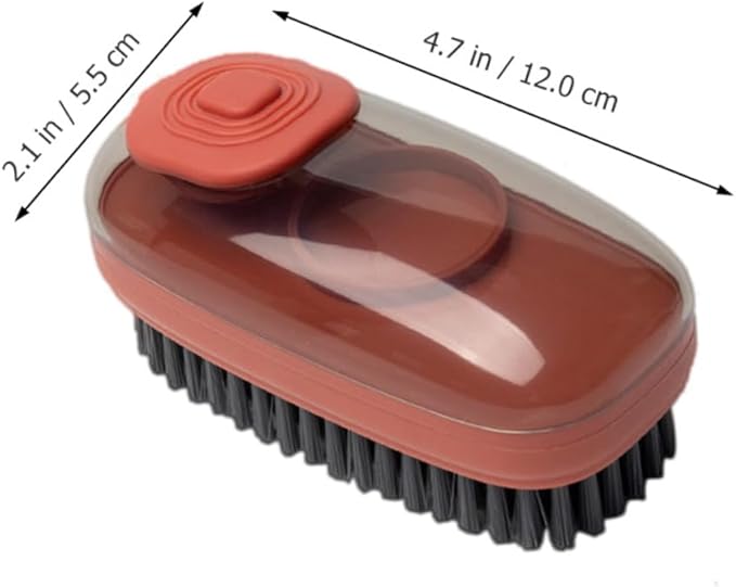 1pc Hydraulic Brush for Kitchen Laundry Hard Bristled Pot Brush Non-Slip to Store Design