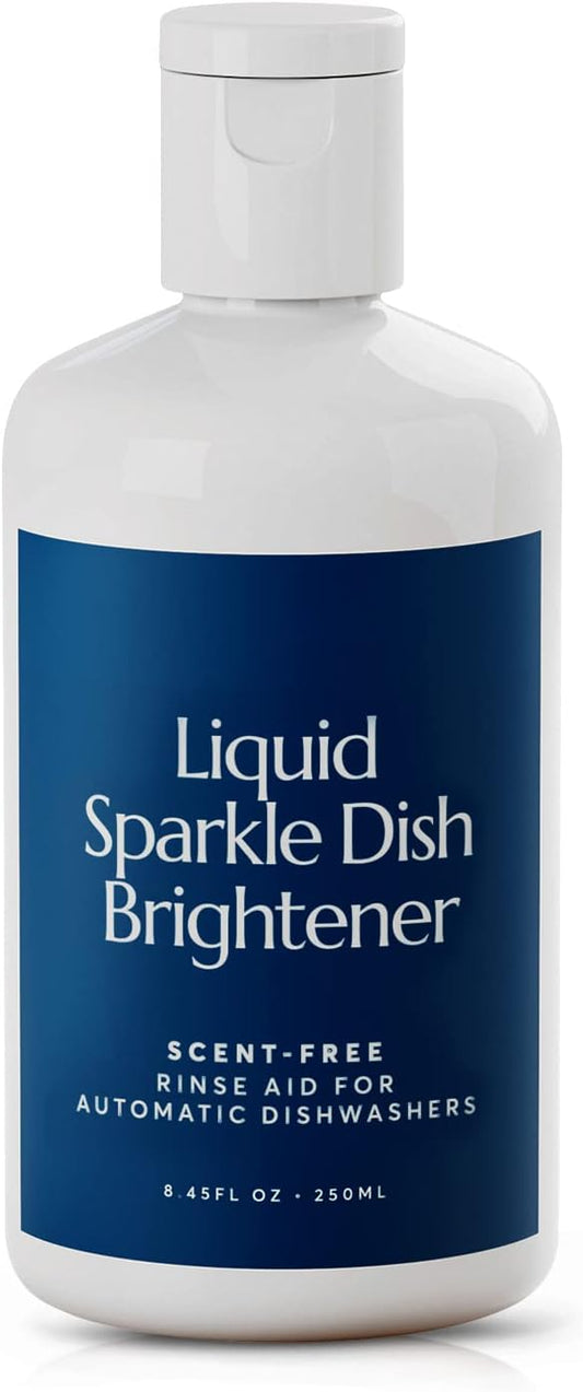 CLEANOMIC Liquid Sparkle Dish-Brightener - Dishwasher Rinse Aid