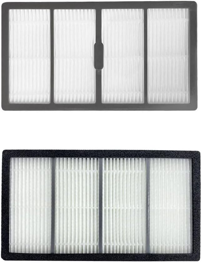 Theresa Hay Replacement Parts Fit for iRobot Roomba s9 (9150) s9+ (9550) s Series Wi-Fi Connected Robot Vacuum Kits (2 Rubber Brushes, 4 Filters, 6 Side Brushes)