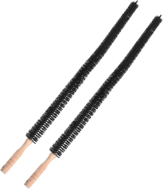 Garneck Washing Machine Cleaning Brush Set 2Pcs Long Handle Lint and Dryer Vent Cleaner Multi-Purpose Drain Pipe Brush for Front Load Washers and Dryers Household Cleaning