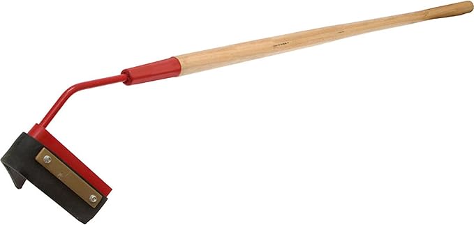 MARSHALLTOWN V-Shaped Crack Squeegees, Pull, Push or Pull, Black Neoprene Blade Material, RED700994
