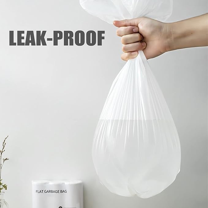 CHARMOUNT 4 Gallon Trash Bag - Unscented 4 Gallon Garbage Bags for Bathroom, Kitchen, Bedroom, 105 Count (15 Liter) …