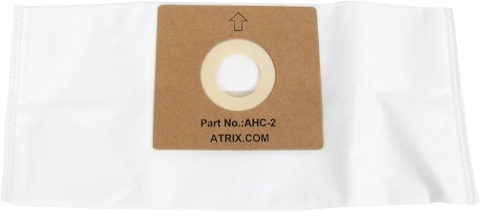 Atrix AHC-2 Replacement HEPA Filter Bags for AHC-1 Turbo Red Vacuum Cleaner (10-Pack), White