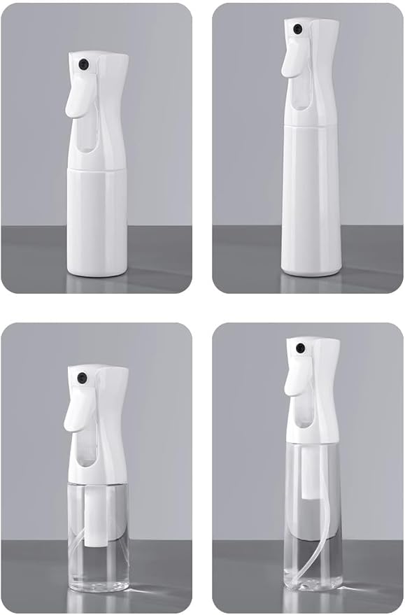 Continuous Mist Spray Bottle (Clear, 6.8OZ/200ml)