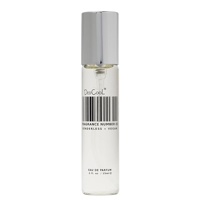 DedCool Eau de Parfum (03 Blonde - 0.5 fl oz) With Notes of Black Violet, Saffron, Perfume for Men and Women, Luxury Fragrance, Long Lasting, with Essential Oils, Non-Toxic, Vegan, Fragrance For All