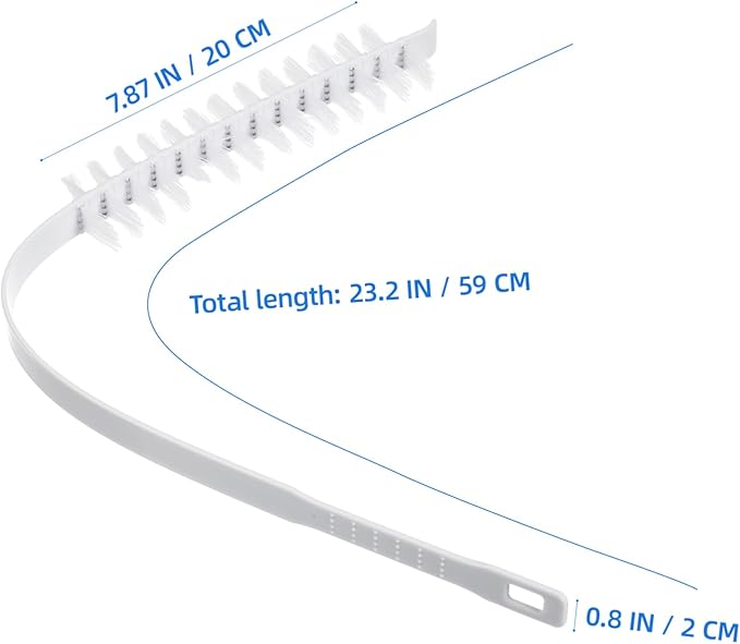 minkissy Washing Machine Drum Cleaning Brush Washer Brush for Daily Cleaning Easy to Use Tool for Removing Dirt and Dust Buildup Improves Washer Performance and Longevity
