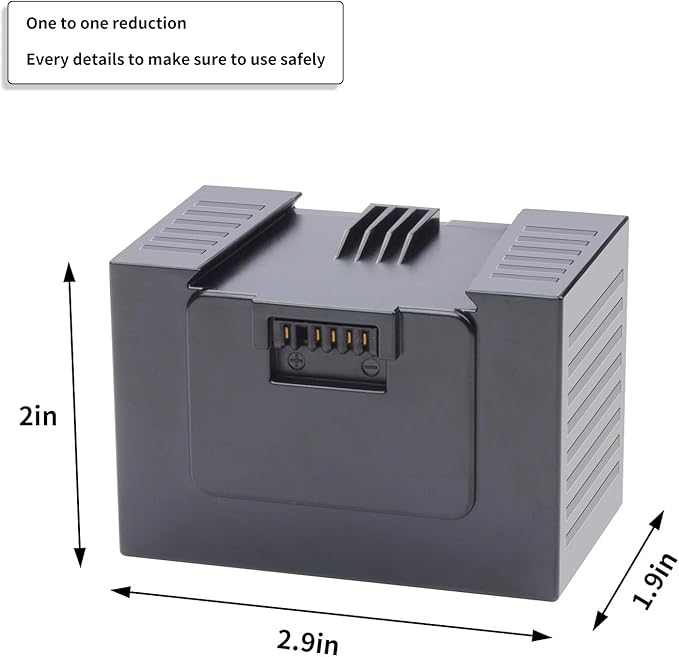 ABL-D2 Battery Compatible for iRobot Roomba j7 i4 i8, j7 j7+ j7550 i4 i4+ i4150 i6 i8 i8+ i8550, Combo j5 i5 j7+ j8 j9 j9+, Roomba e5 e6 e5150 e5152 e6198 ABL-D2A ABL-D1 Vacuum Cleaner 32Wh/2210mAH