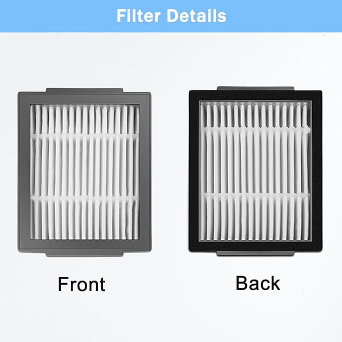 Replacement Parts Accessories for iRobot Roomba Combo i5, i5+, j5, j5+ Robot Vacuum Cleaner, 1 Set of Roller Brush & 4 Filters & 4 Mop Pads & 4 Vacuum Bags & 4 Side Brushes