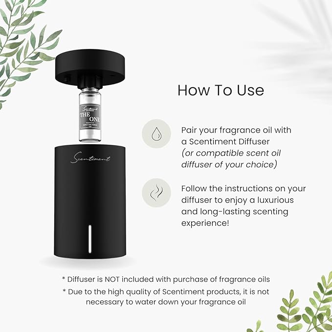 Scentiment Diffuser Oil - Fresh Rain | Aromatherapy Home Fragrance |Inspired by Marriott® Hotels | Luxurious Scent with Notes of Fresh Grapefruit and Crisp Red Currant (50 mL)
