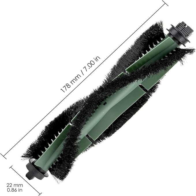Replacement Parts for iRobot Roomba Q052 Vac 2 Essential / 104 Combo / 105 Combo Robot Vacuums, 2 Roller Brush, 6 Side Brush, 6 Dust Bag, 6 Filter, 1 Cleaning Tool, Accessories Kit Spare Attachments
