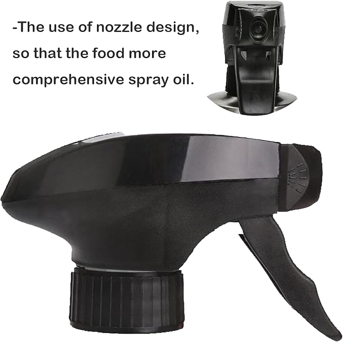 Stainless Steel Olive Oil Sprayer Bottle, 17 Oz/500ml Sauce Vinegar Sprayer Dispenser, Water Sprayer Bottle,Kitchenware Tools for Cooking, Frying, BBQ and Grilling