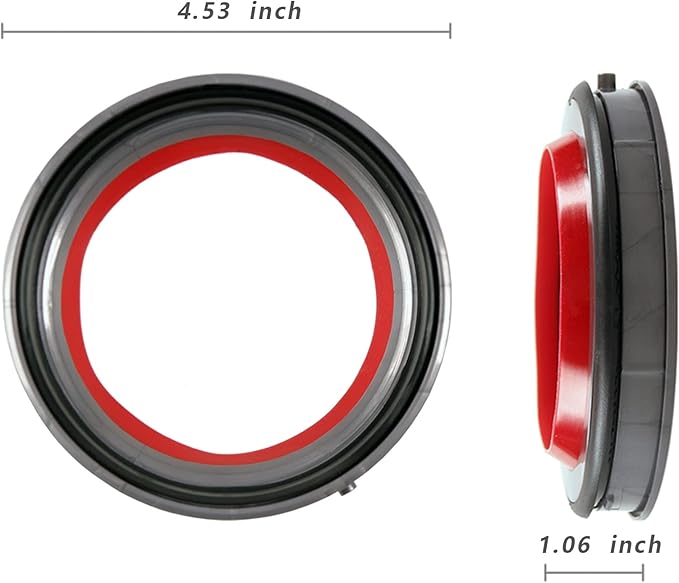 Dust Bin Bucket Top Fixed Sealing Ring Replacement for Dyson V10 SV12 Vacuum Cleaner Accessories Assembly