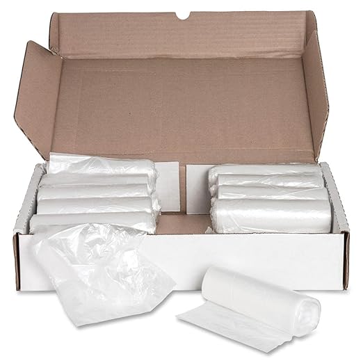 Genuine Joe - GJO70012 Economy High-Density Can Liners, 33 Gal, 35 mil (Pack of 500)