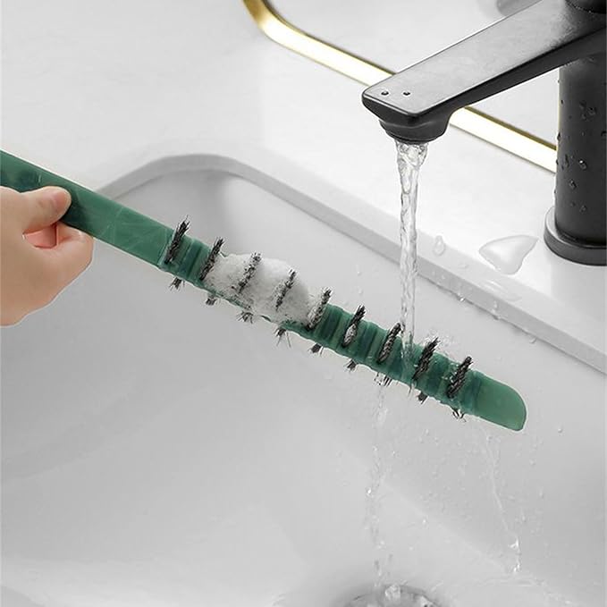 Kangnice Washing Machine Cleaner Brush Intensity Decontamination Descaling Flexible Cleaner Brush for Inner Cylinder of Drum Tool Washing Machine Cleaning Brush